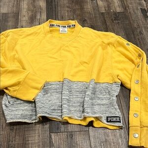 Victoria's Secret PINK Yellow Sweatshirt